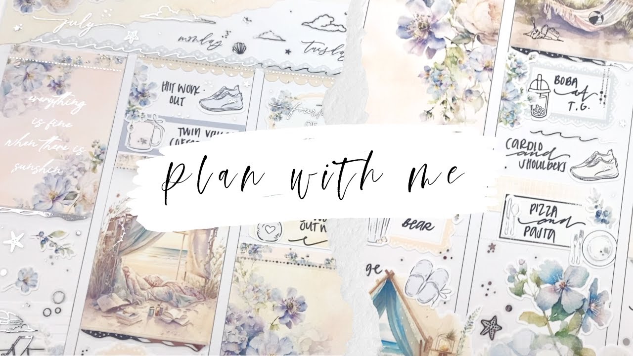 Trust the process | Plan with Me feat. Sadie's Stickers