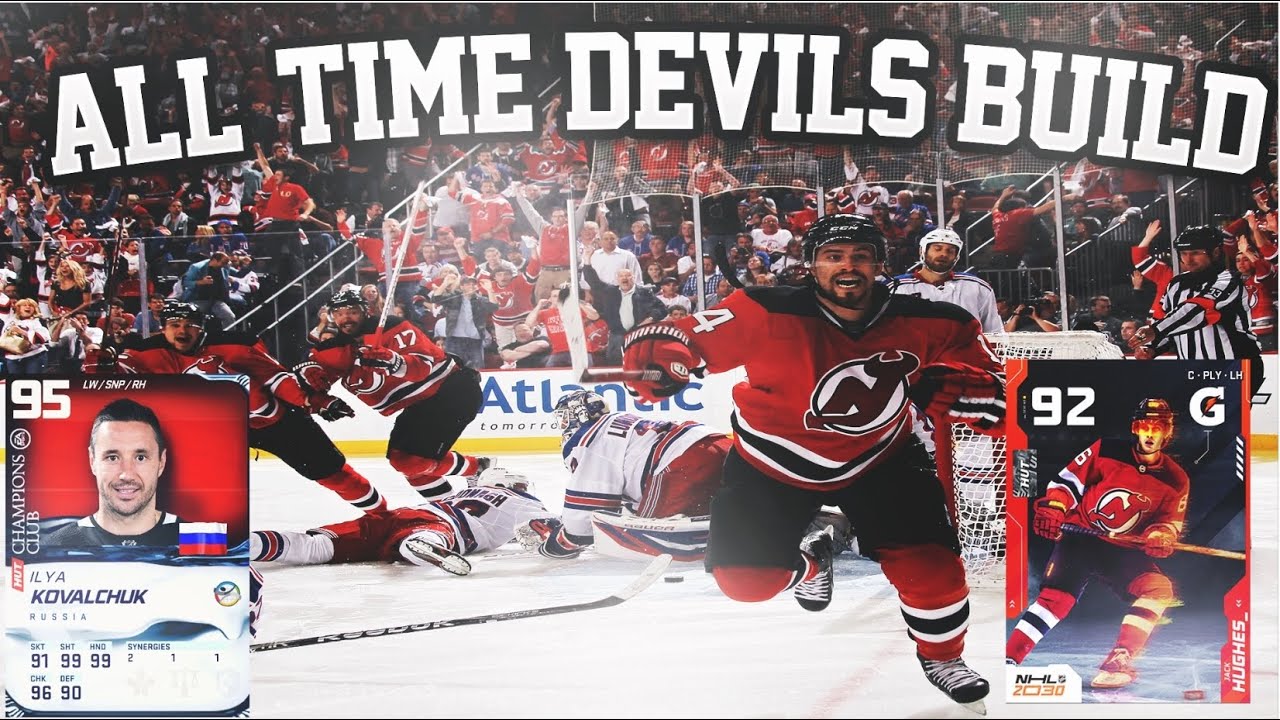NHL 21 HUT ALL-TIME DEVILS TEAM BUILD!
