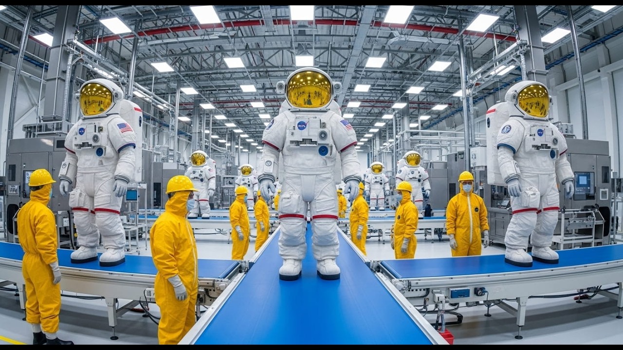 Inside NASA's Hand-Built Space Suit Factory You've Never Seen Before (Full Process)