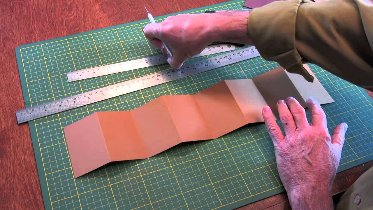 Livre accordéon tissé