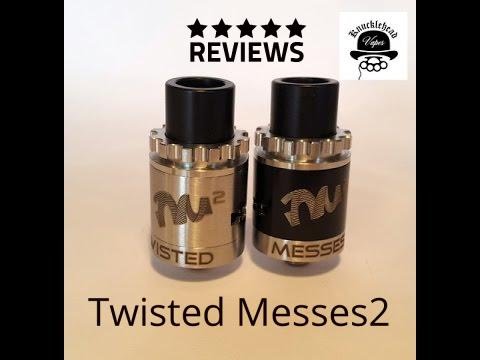 Twisted Messes V2 styled RDA  vape review and comparrison