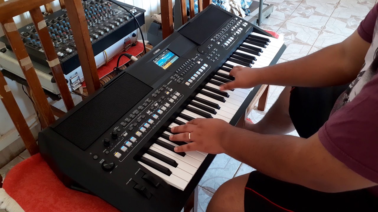 Vaneiras do Sul no teclado yamaha Sx 600