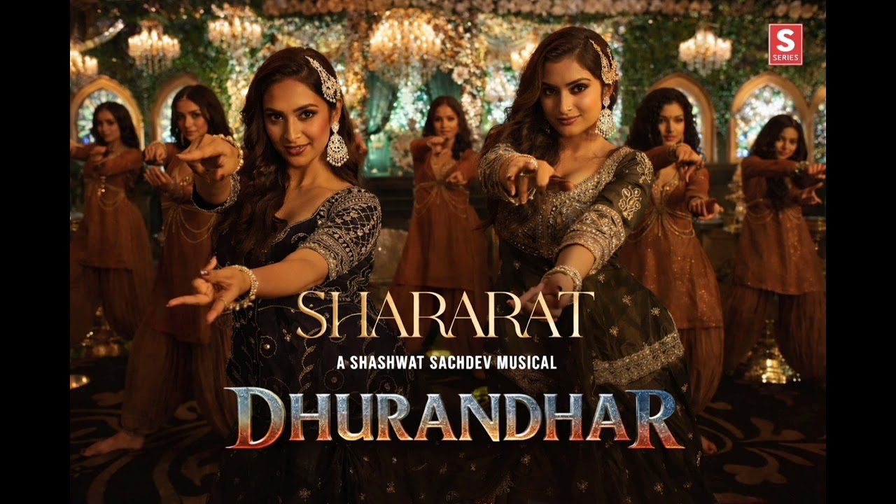 Shararat lyrics | Dhurandhar | Ranveer, Aditya Dhar, Shashwat, Jasmine, Madhubanti, Ayesha, Krystle