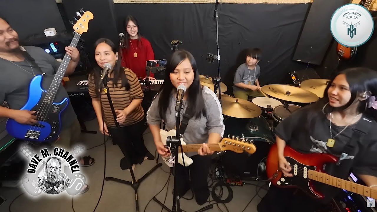JUMP by Van Halen - Missioned Souls | family band studio cover - Dave M