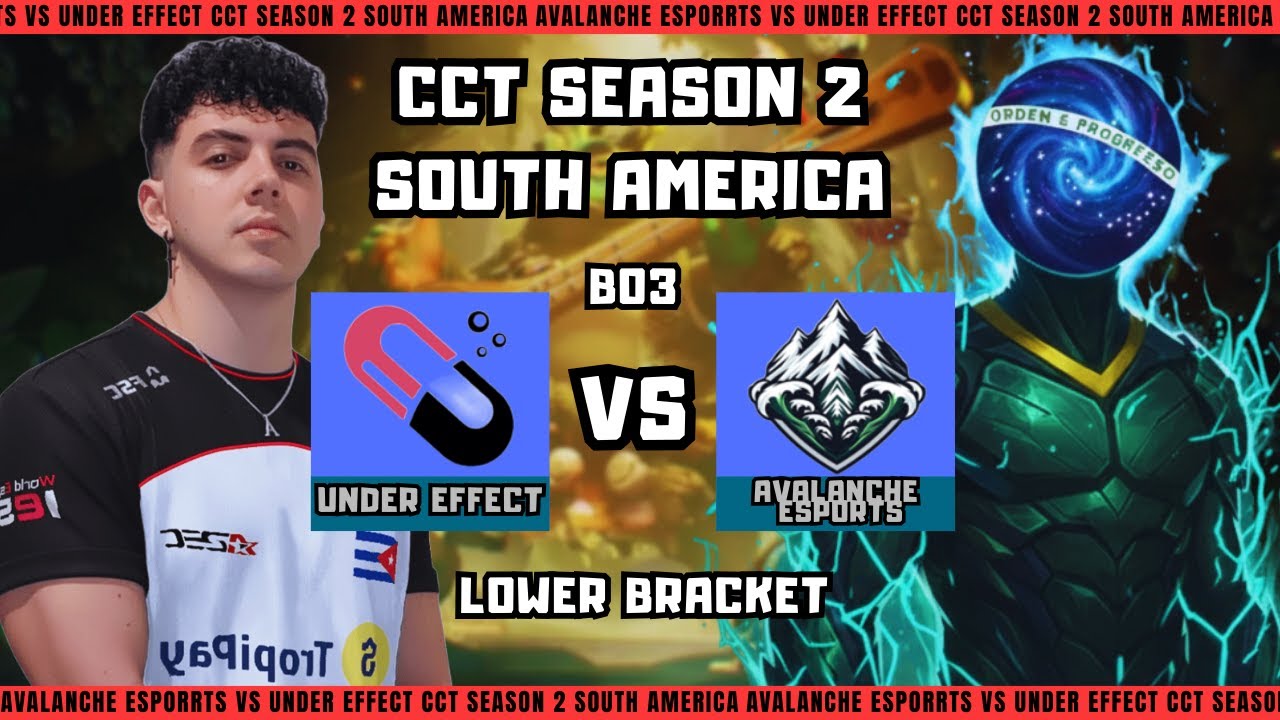Under Effects(Cubano) vs Avalanche eSports(Brasil) | ¡ELIMINACIÓN! | CCT Season 2 South America