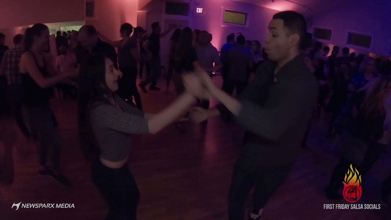 Sierra & Andres @ First Friday Salsa Socials - 2019