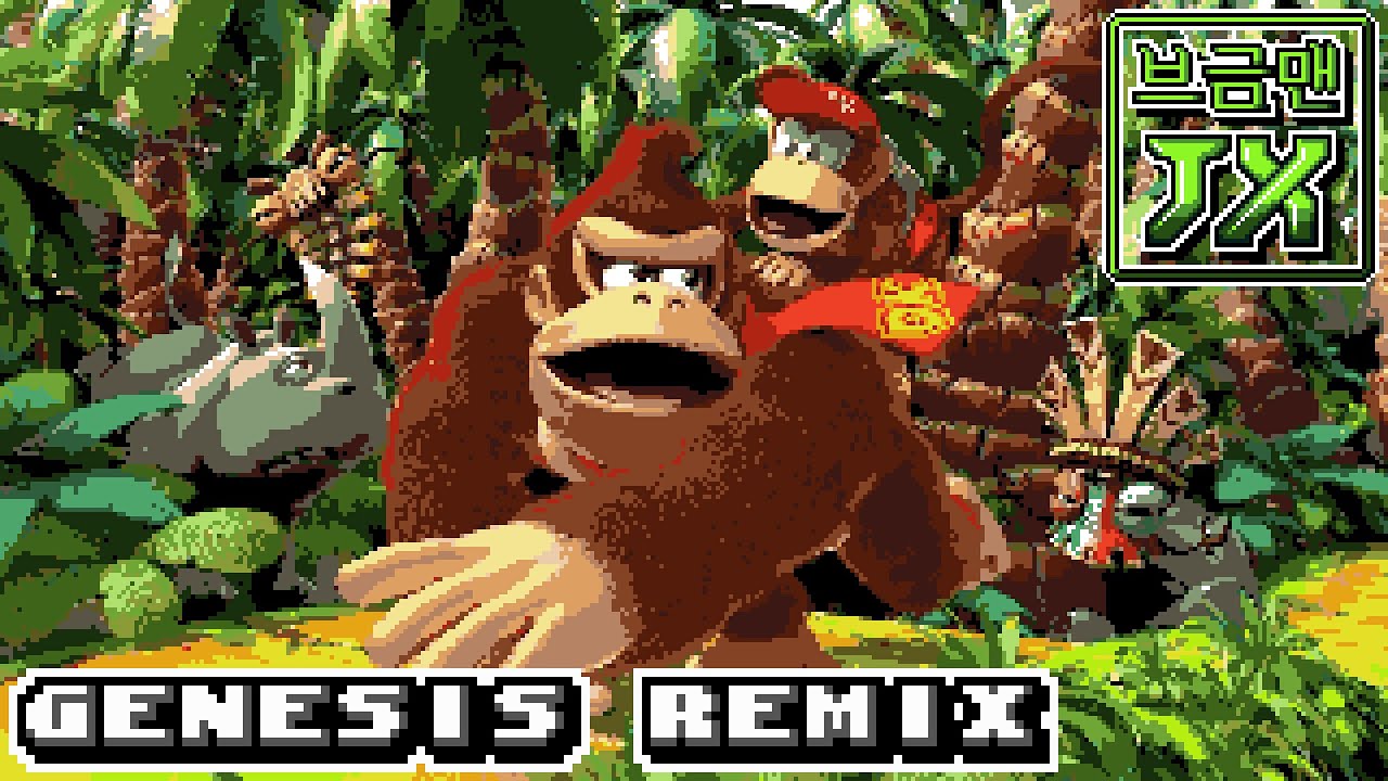 [16-Bit;Genesis Remix]Main Theme - Donkey Kong Country Returns