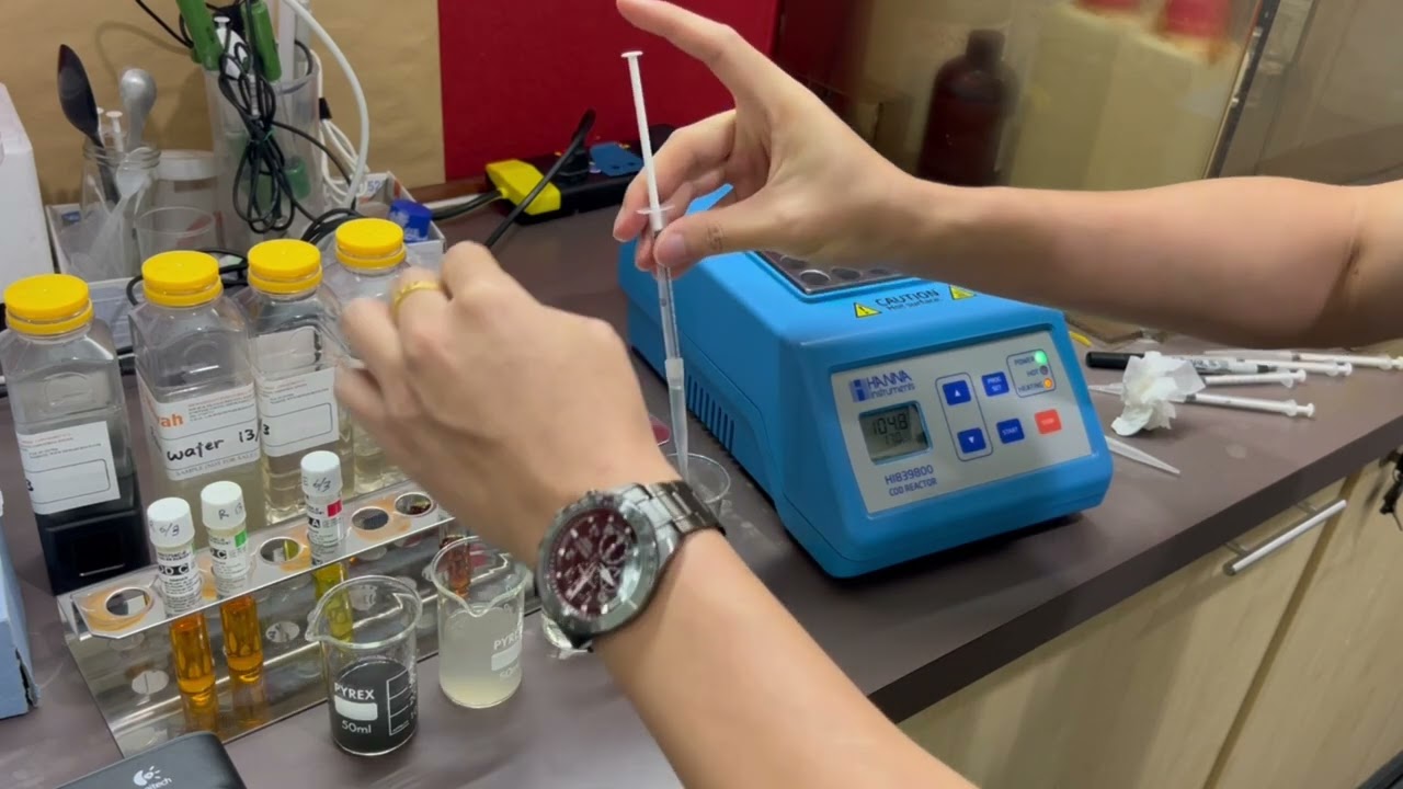 HI802 Spectrophotometer_COD Test using Rapid digestion method