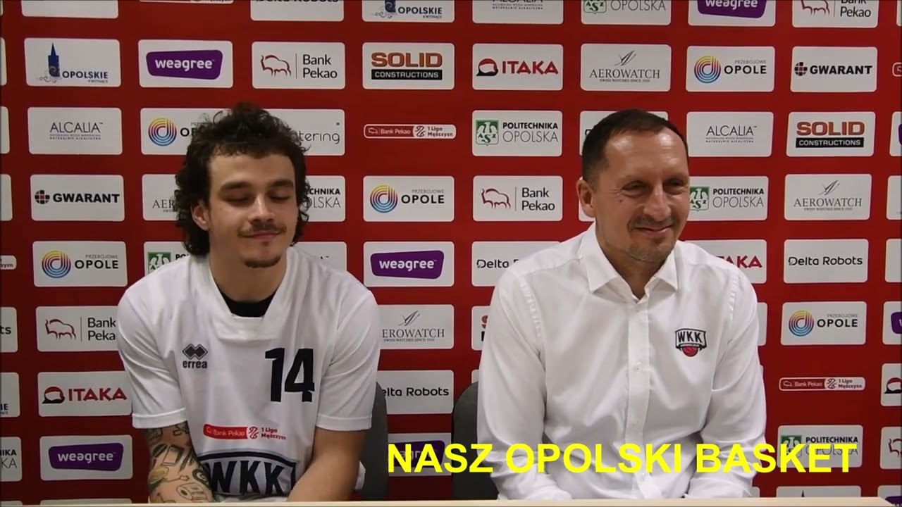 Konferencja prasowa po meczu Weegree AZS Politechnika Opolska   WKK ACTIVE HOTEL WROCŁAW 21 01 2026