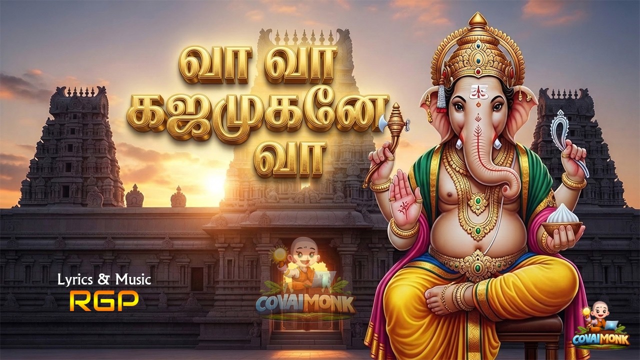 வா! வா! கஜமுகனே!! வா!!! #ganesh #tamil #vinayagar | RGP