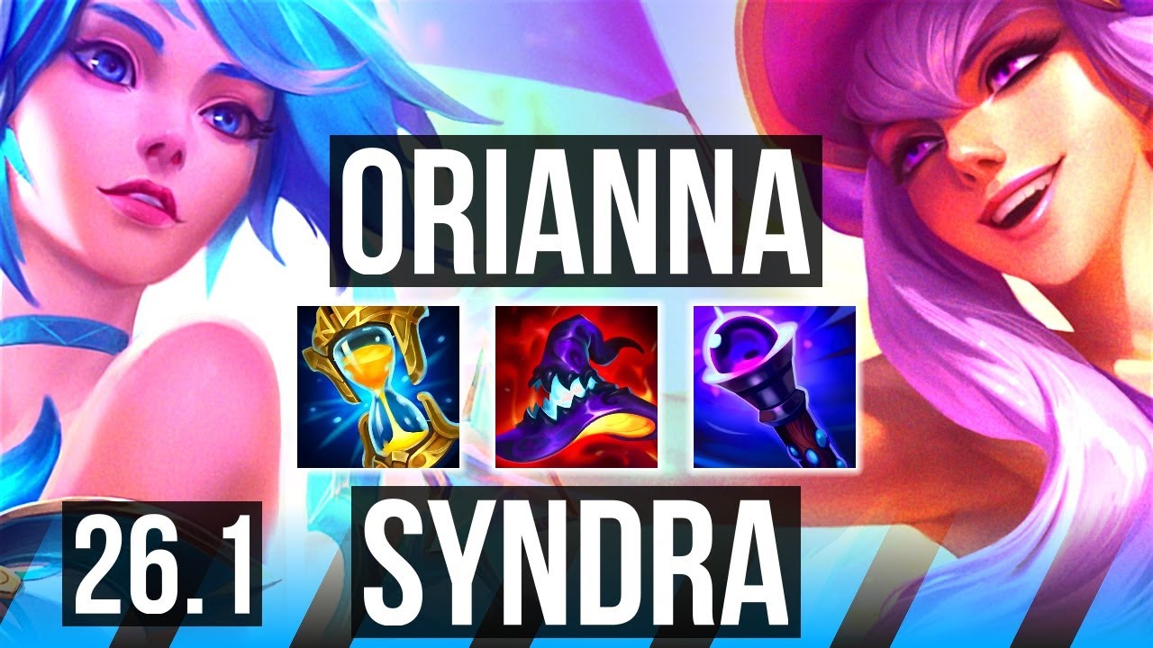 ORIANNA vs SYNDRA (MID) | KR Diamond | 26.1