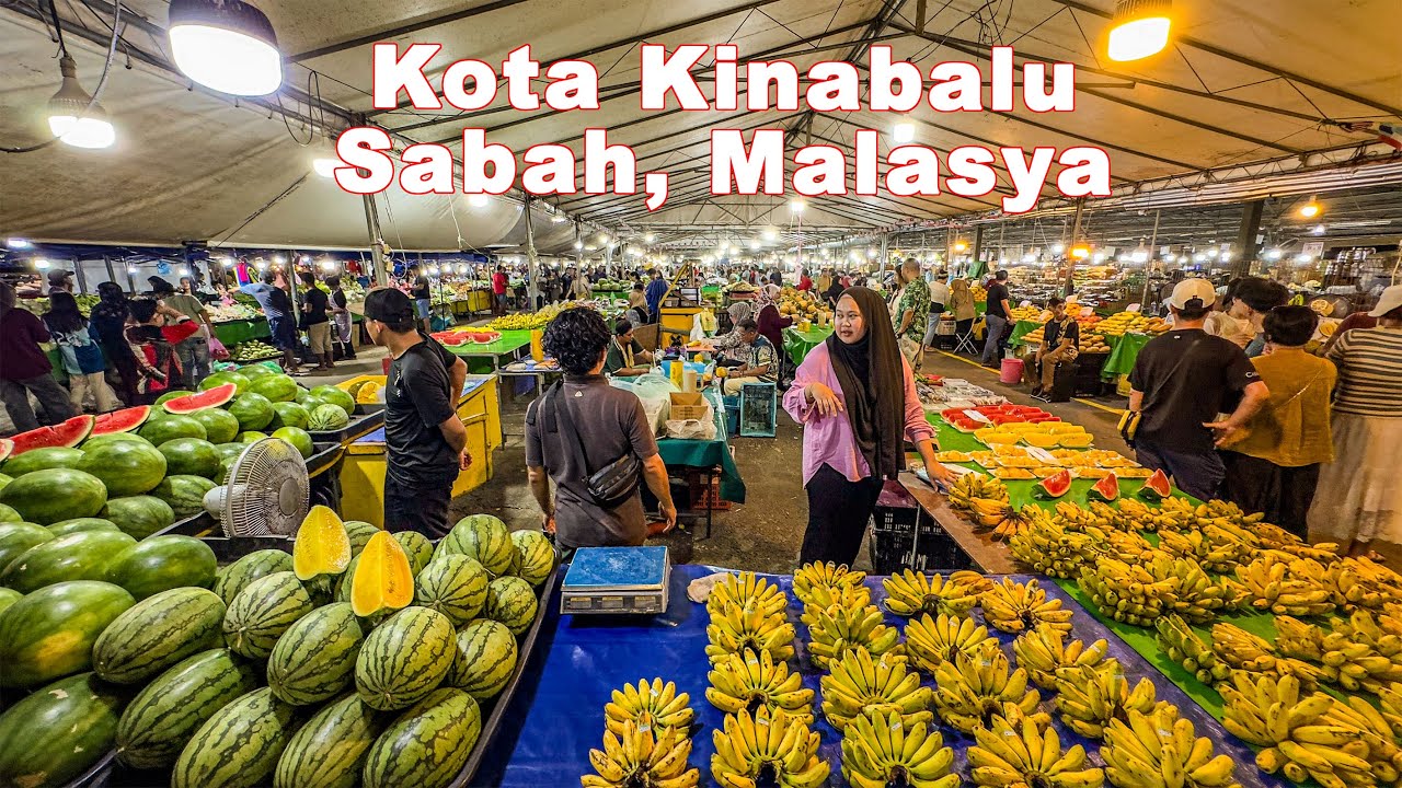 Kota Kinabalu Night Market - Walking tour