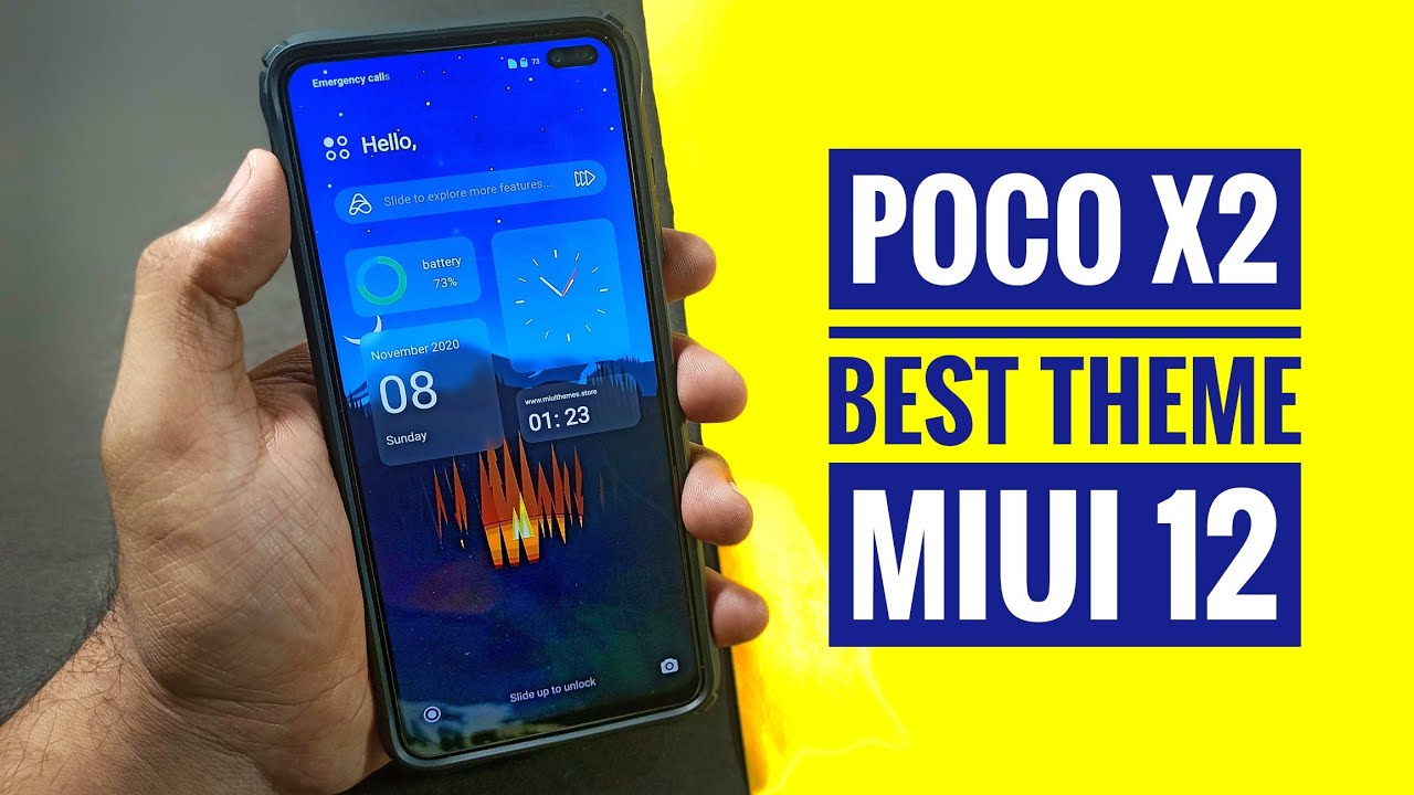 Poco X2 || Miui 12 Best themes for Poco x2 2020