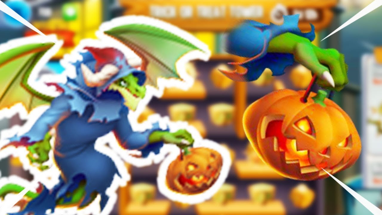 DRAGON CITY: NEW HALLOWEEN EVENTS AND TRICK OR TREAT TOWER REVIEW GAMEPLAY