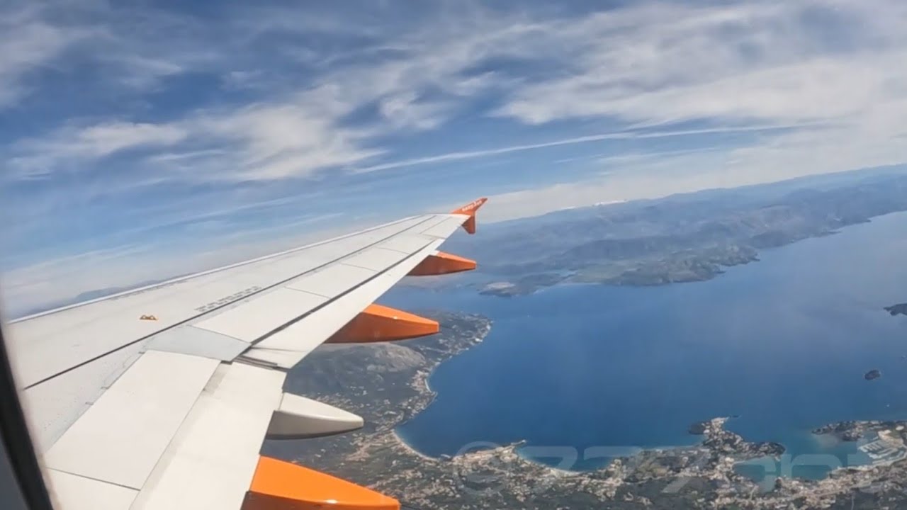 Easyjet  |  Airbus A320  |  Corfu  -  London Gatwick
