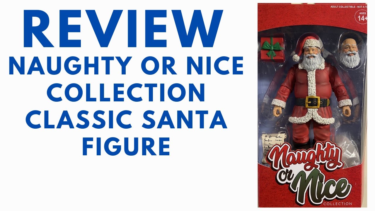 Review Naughty or Nice Collection Classic Santa Figure