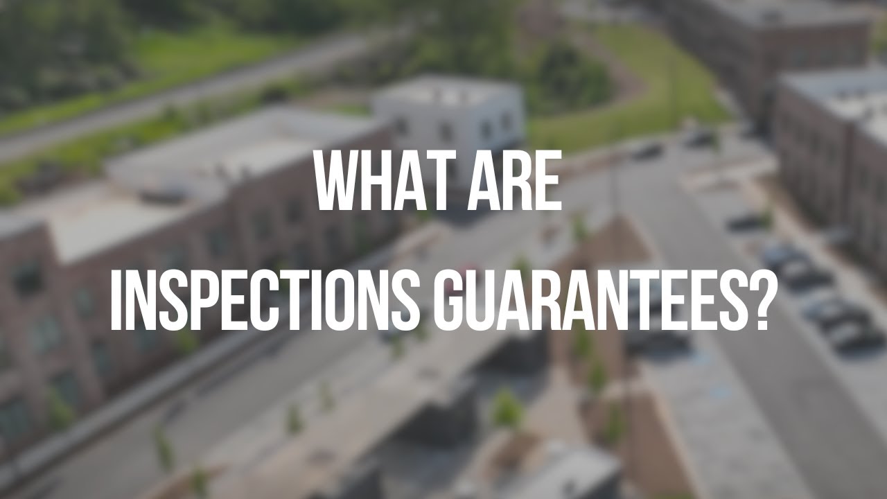What is the difference among inspections guarantees offered by home inspectors?
