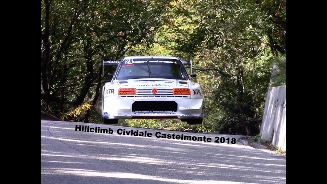 Crash and Action Hillclimb Cividale Castelmonte 2018