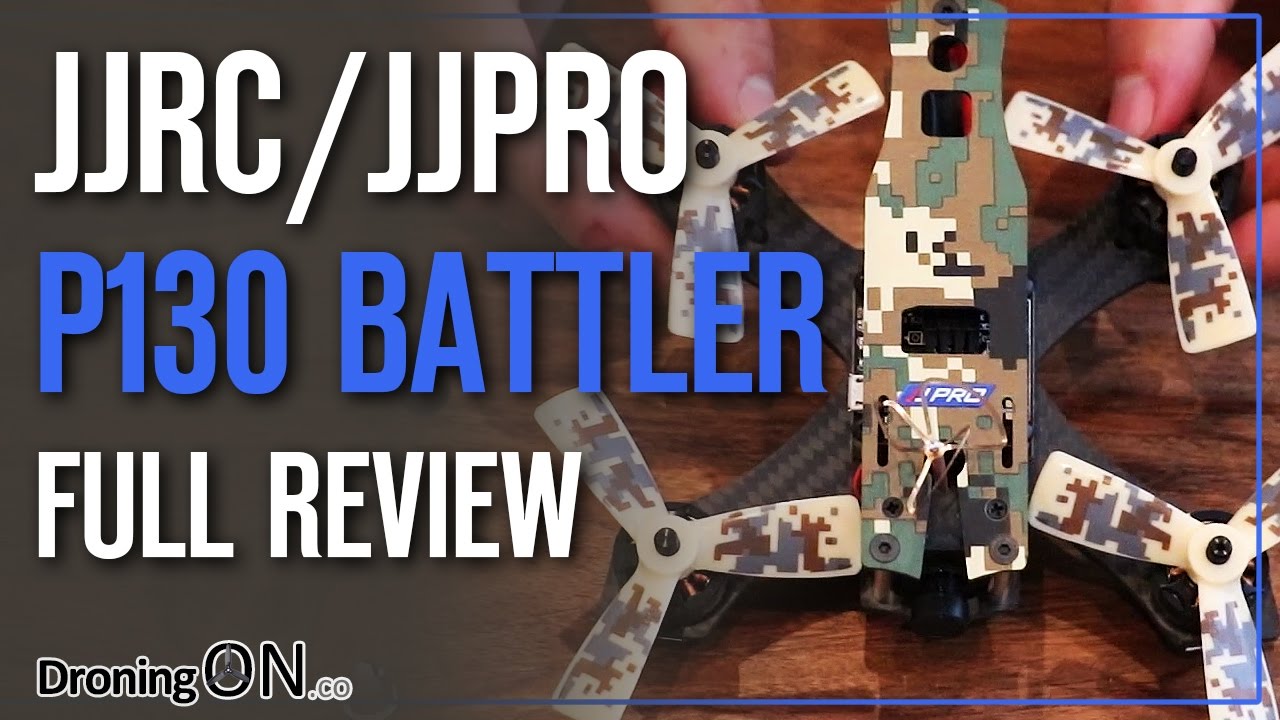 DroningON | JJRC JJPro P130 Battler Unboxing & LOS/FPV Flight Test Review