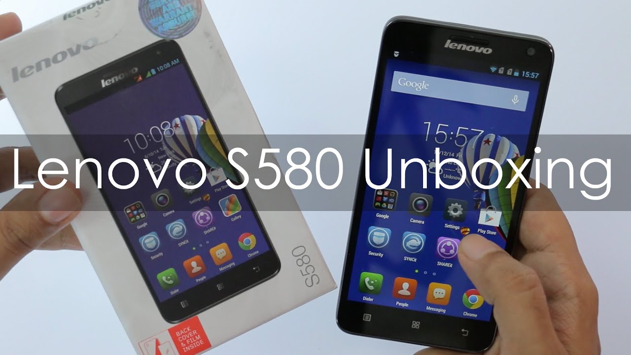 Lenovo S580 Budget Android Phone Unboxing & Overview