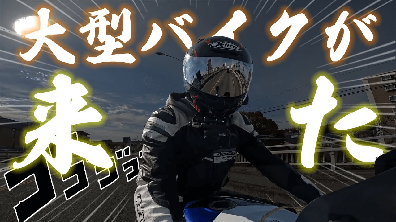 【遂に届いたぞ!!】念願の大型バイクが届いたのでディーラーに見に行くぞ!!【モトブログ】