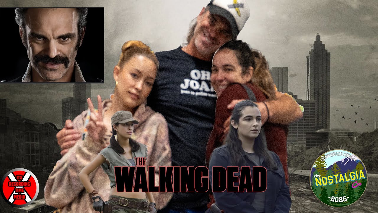 Going Thru TSA After Filming A Walking Dead Episode: Nostalgia Con Denver 2025