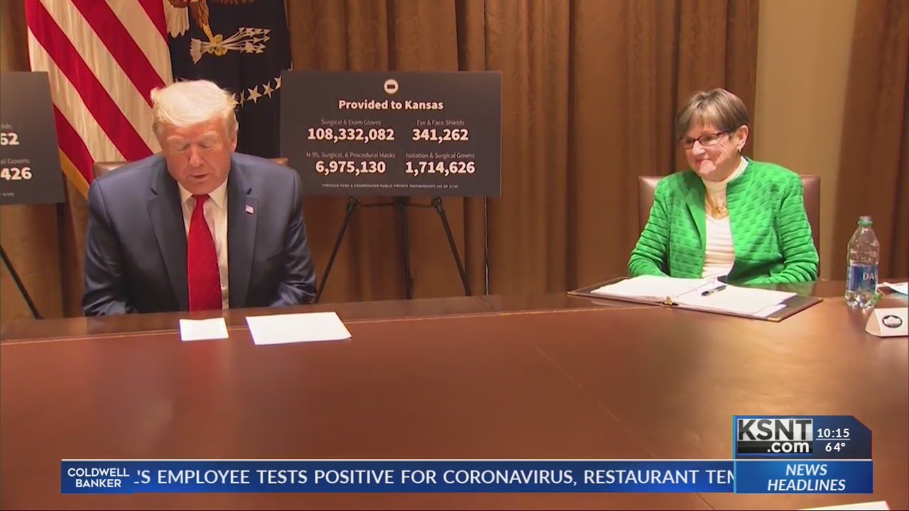 Gov. Kelly meets with President Trump at White House