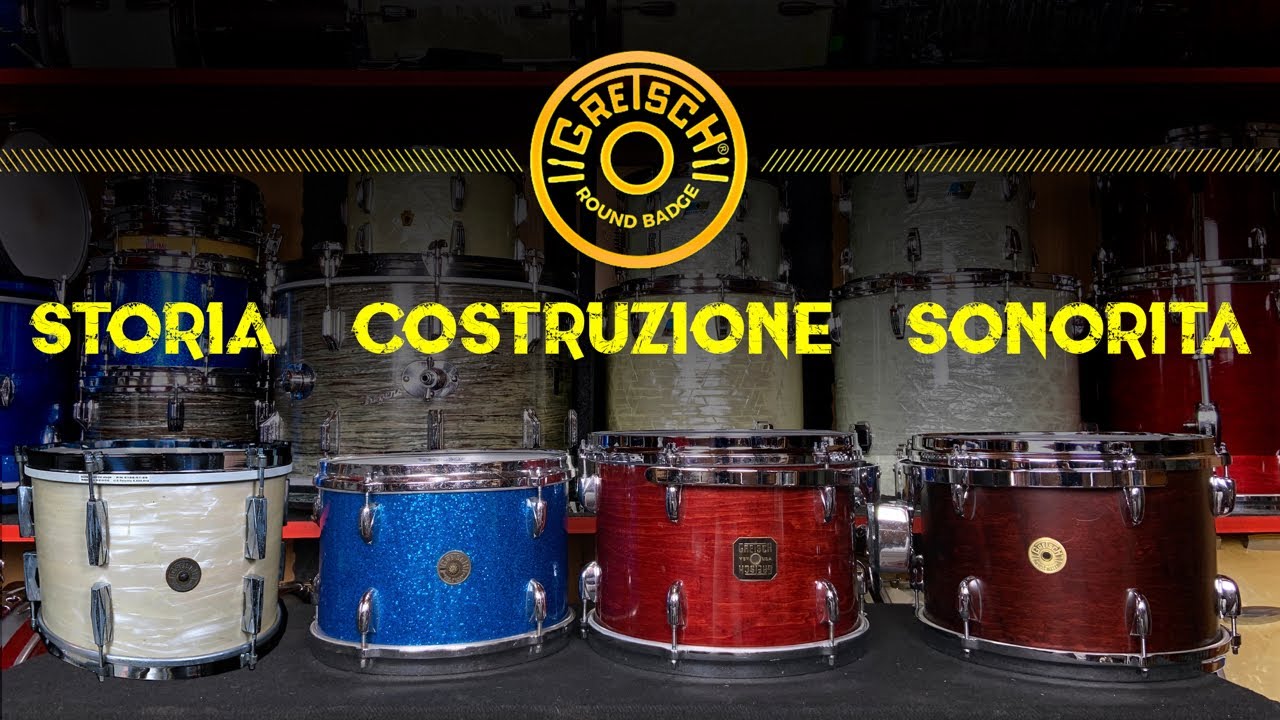 Gretsch Drums: Storia - Costruzione - Sonorità