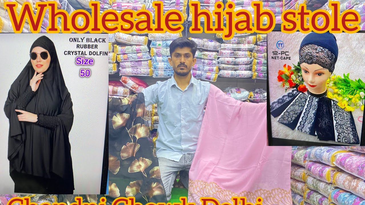 Wholesale hijab nakab scarf stole //Ak dupatta house Chandni Chowk Delhi mo.9512150333