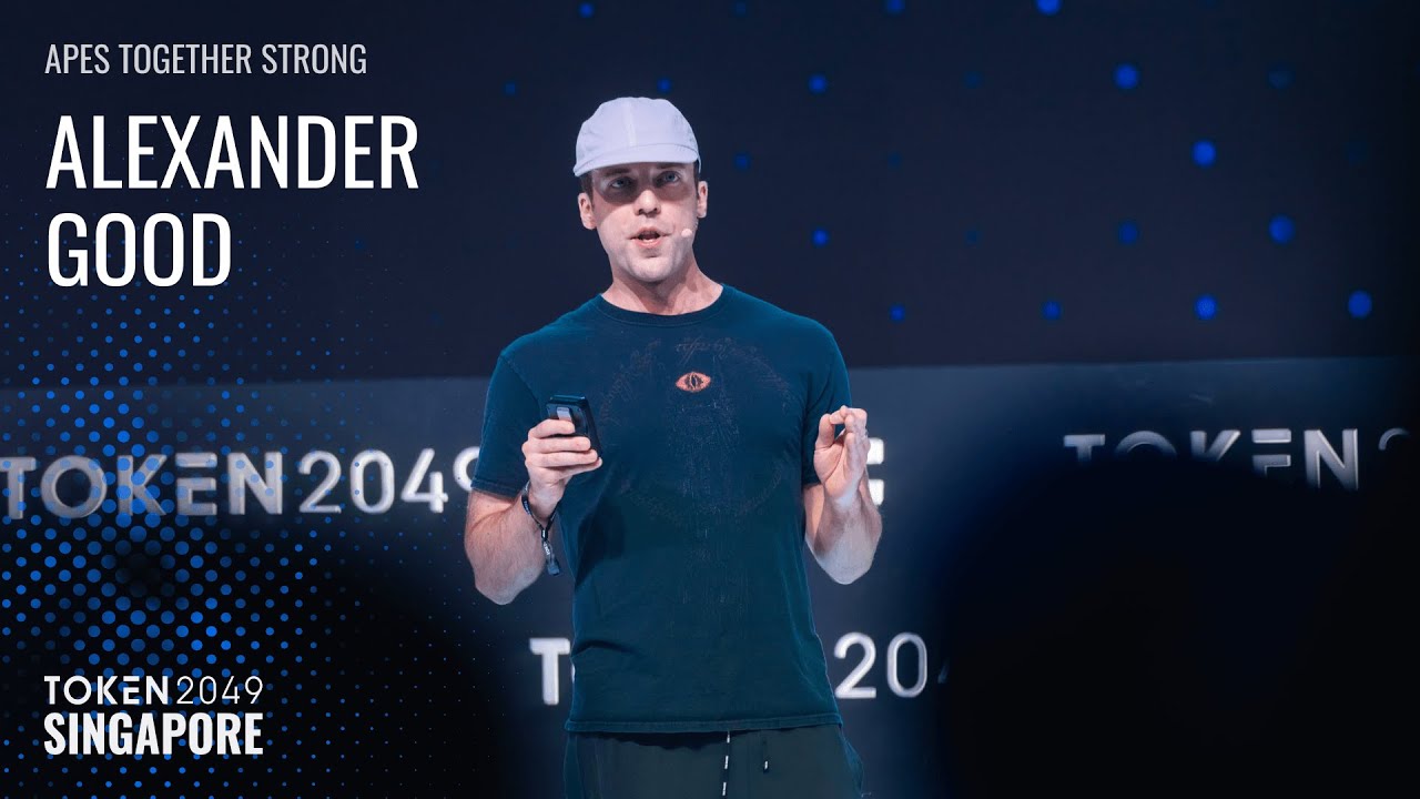 Александр Гуд — Вместе обезьяны сильны — TOKEN2049 Сингапур 2025