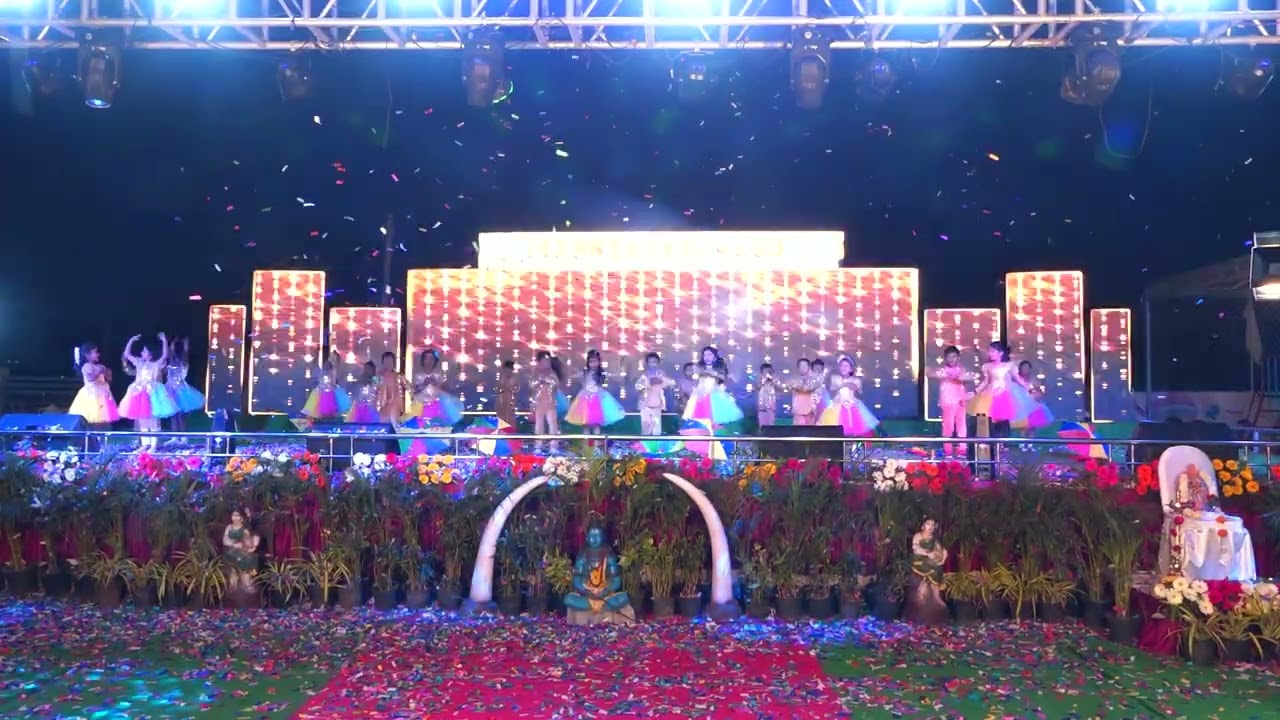 CHAM CHAM DANCE - RAIN DANCE BY GRADE I STUDENTS