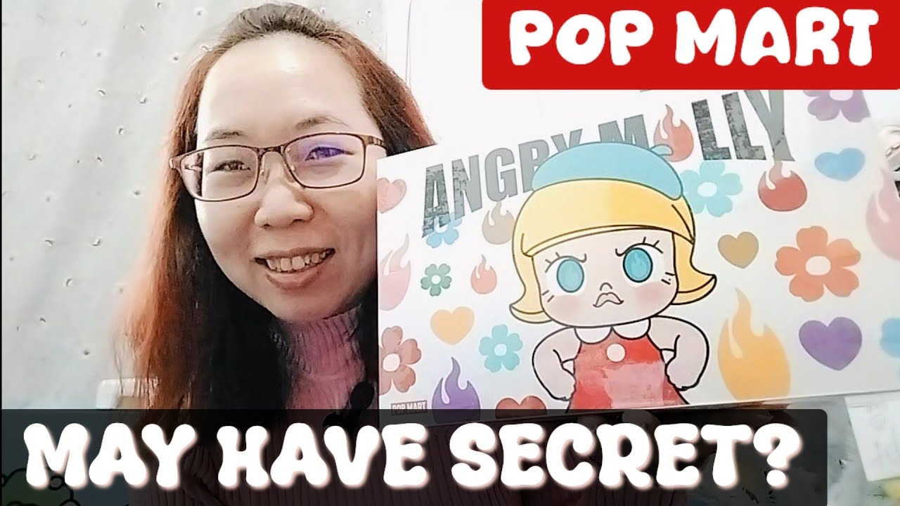 開箱😤Angry Molly絨毛盲盒.會中隱藏嗎？