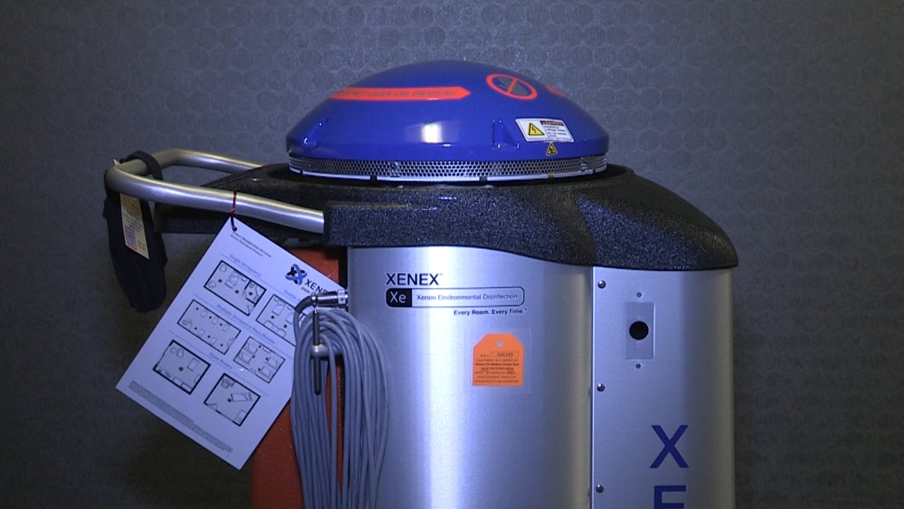 Bryan Health Xenex Germ-Zapping Robot
