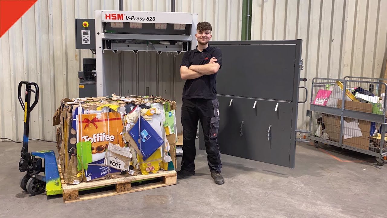 HSM V Press 820 plus – Bedienvideo zur vertikalen Ballenpresse