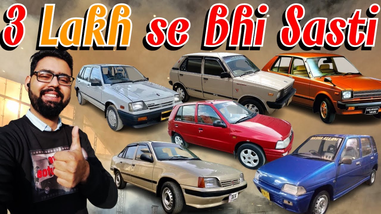 3 Lakh se SASTI Gaariyan | Used Cars in Pakistan