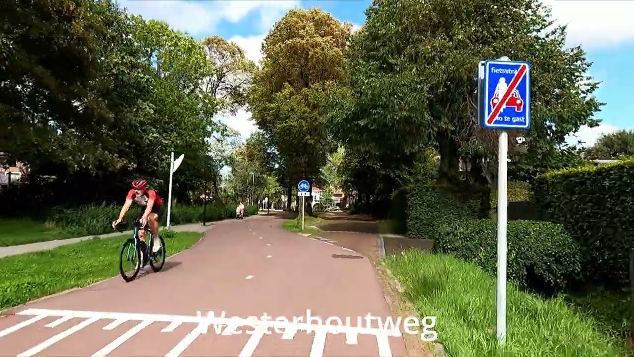 Fietsroutenetwerk IJmond 01-42 (Beverwijk richting Wijk aan Zee)
