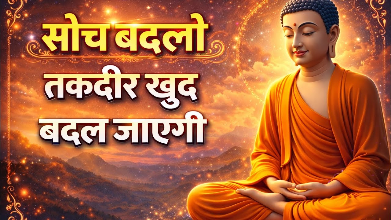 सोच बदलो तक़दीर खुद बदल जाएगी जीवन में | Best Buddhist Motivation quotes For Success in Your Life