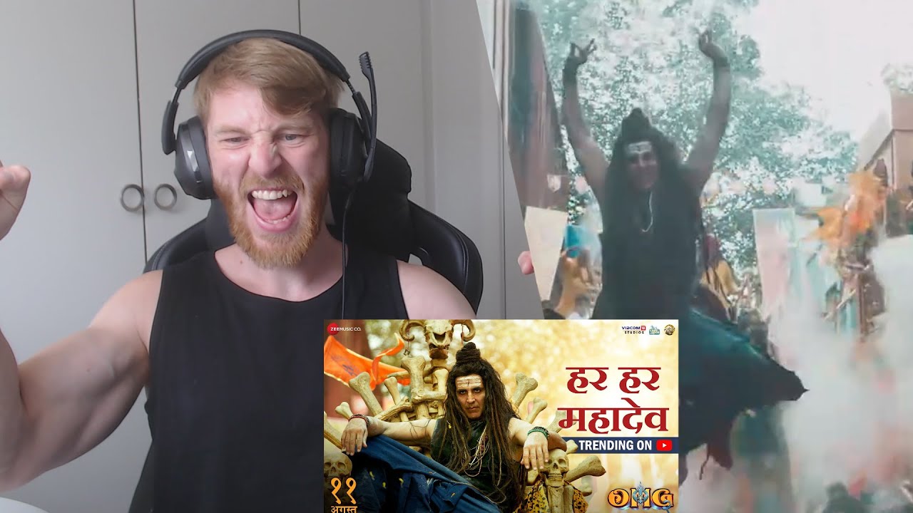 Har Har Mahadev - OMG 2 | Akshay Kumar • Reaction By Foreigner (THIS IS SOMETHING ELSE!!)