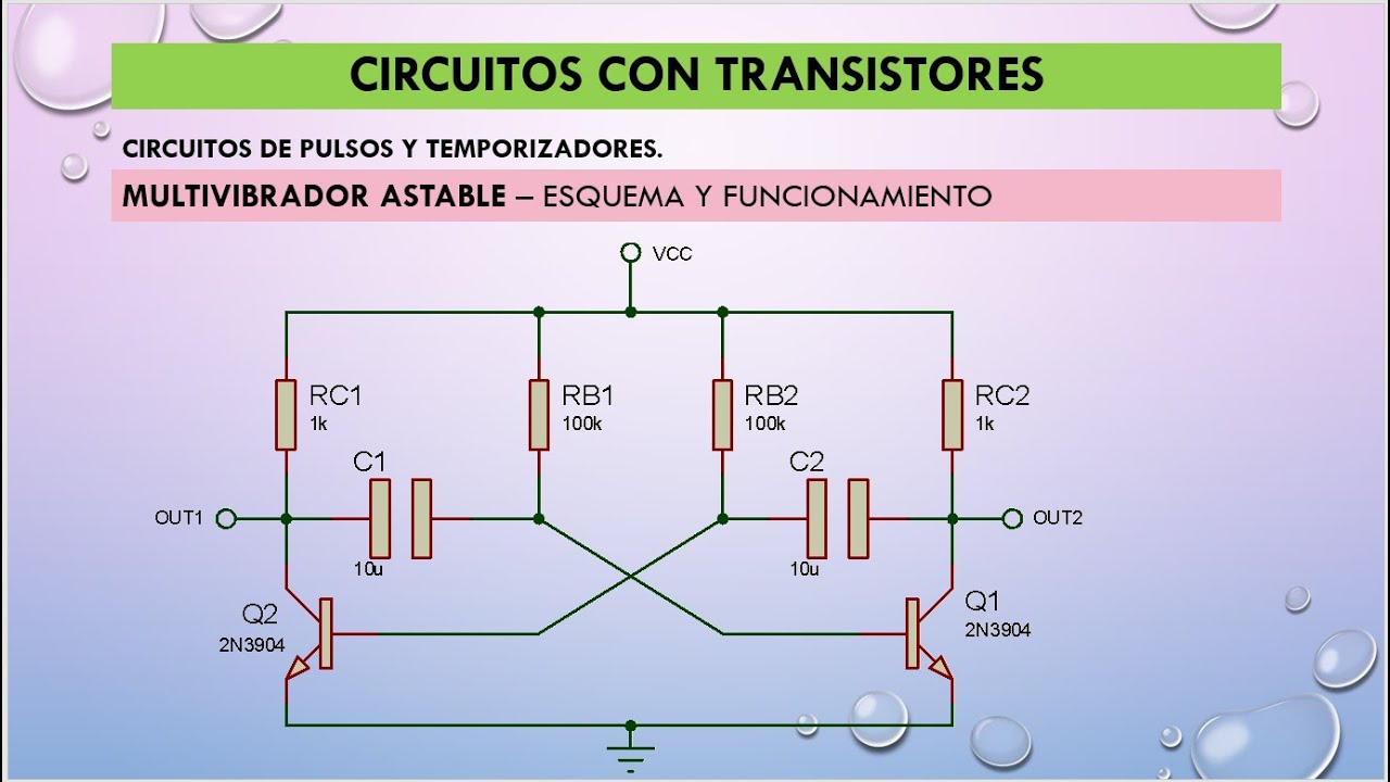 Transistores - Parte 3 - Multivibrador Astable