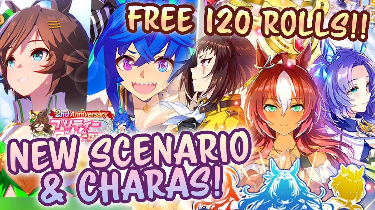 2nd Anniversary in Uma Musume! FREE GACHA ROLLS x120!