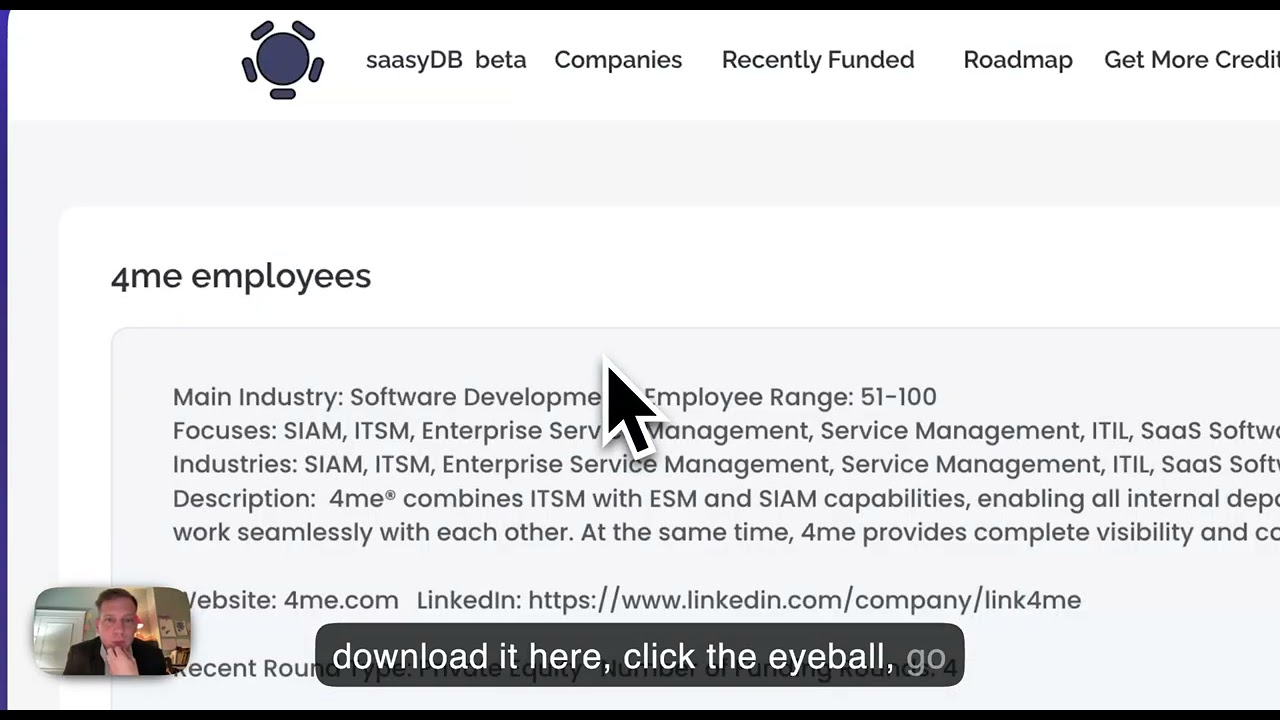 A tour of saasyDB for new users