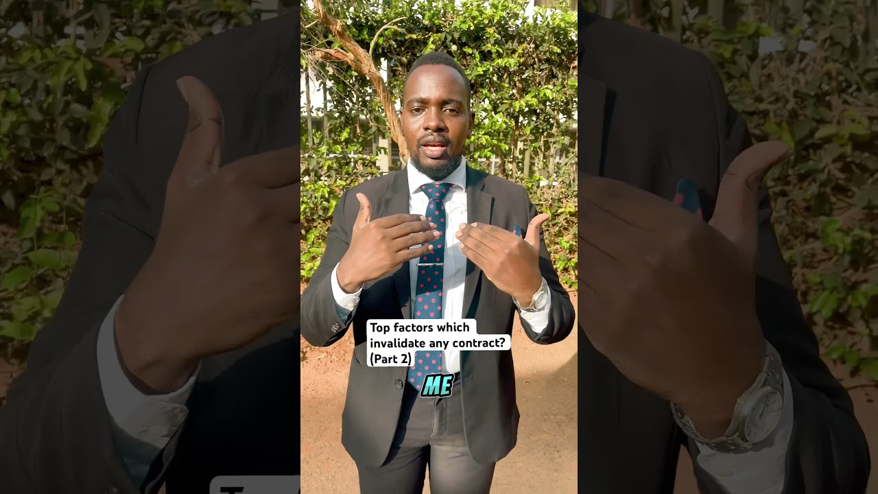 What makes a contract invalid (not valid)? Top 5 things to notice when signing any contract? Part 2