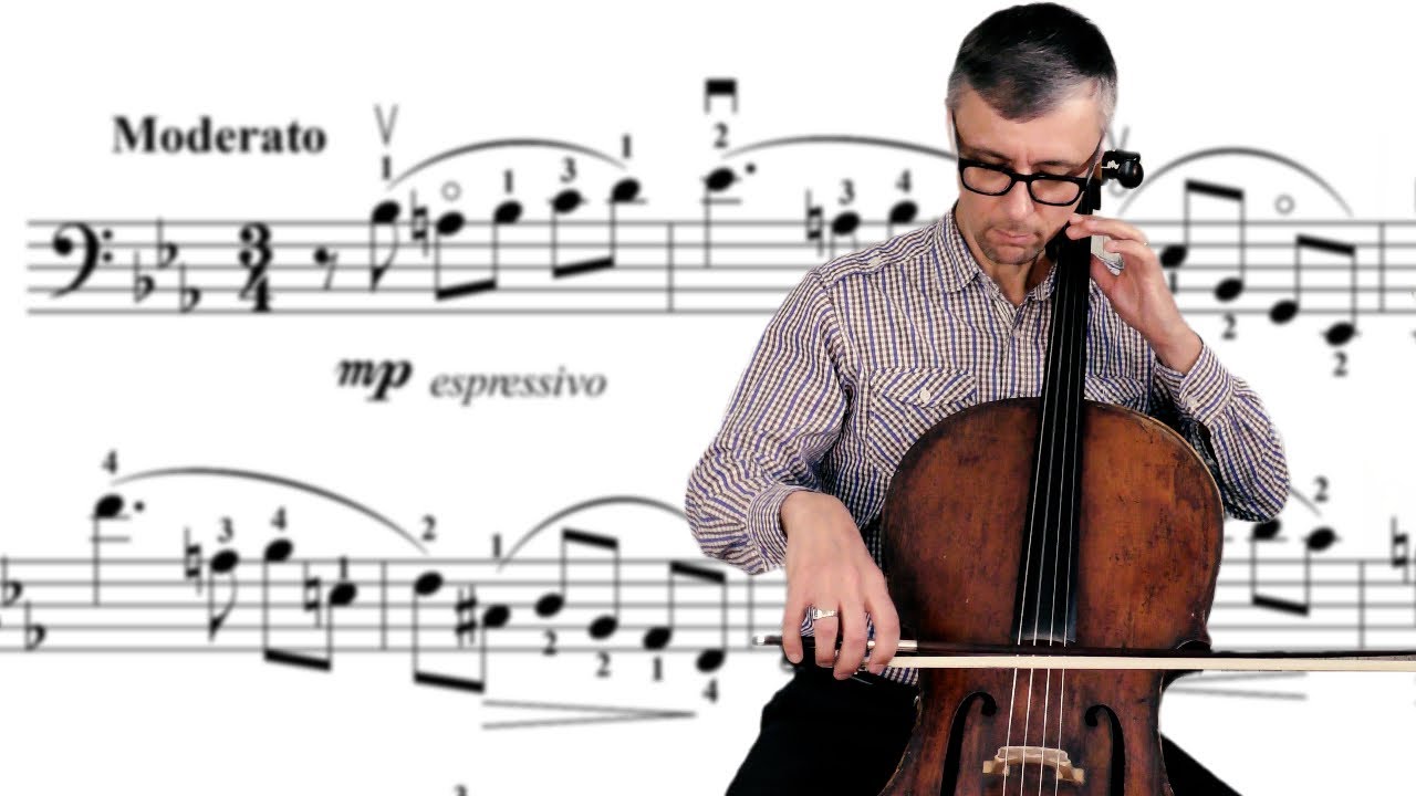 S. Lee Cello Etude No. 7 | Melodic and Progressive Studies Op. 31 | Play with Cello Teacher