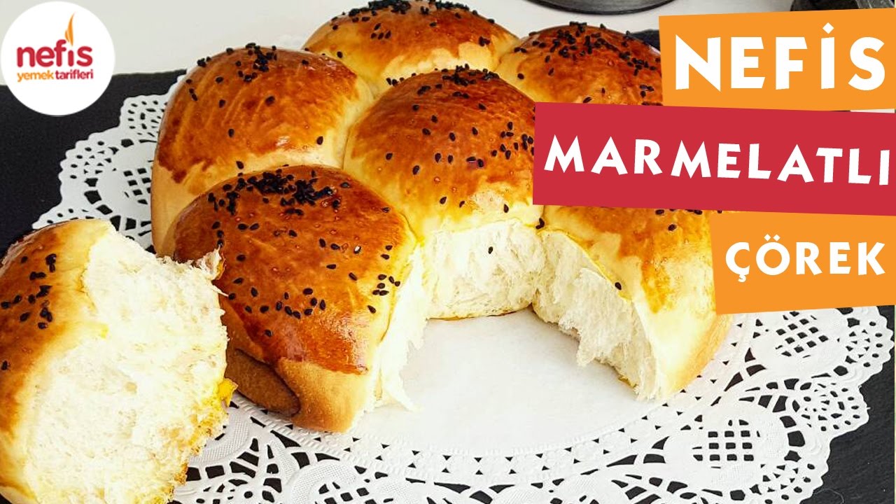 Marmelatlı Çörek - Çörek Tarifleri - Nefis Yemek Tarifleri