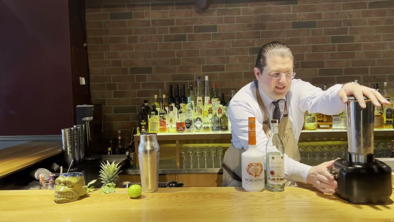TIKI Küche bleibt heut kalt:  Ein verboten erfrischender Rum Cocktail  - Missionary's Downfall