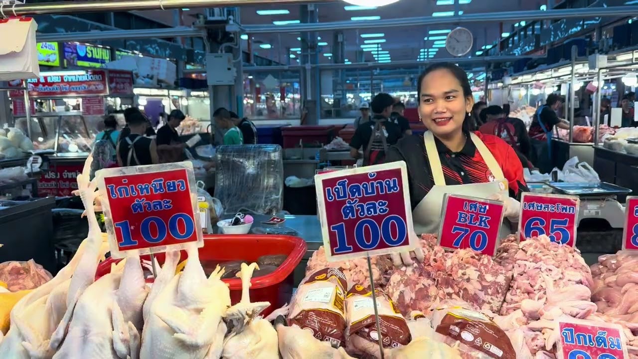 “ตลาดค้าไก่สดเป็ดสดพร้อมชิ้นส่วนอะไหล่ไก่เป็ดทุกชนิดที่ใหญ่และเยอะที่สุด”ร้านเจมส์ค้าไก่สดตลาดไท24ชม