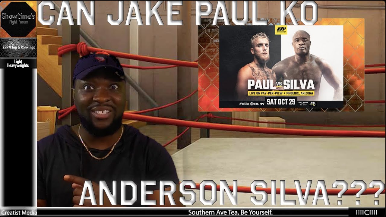 CAN JAKE PAUL KNOCK OUT ANDERSON SILVA??? Showtime's Fight Forum