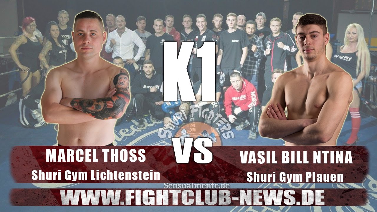 Vasil Bill Ntina vs. Marcel Thoss - Fight Club Plauen 2016