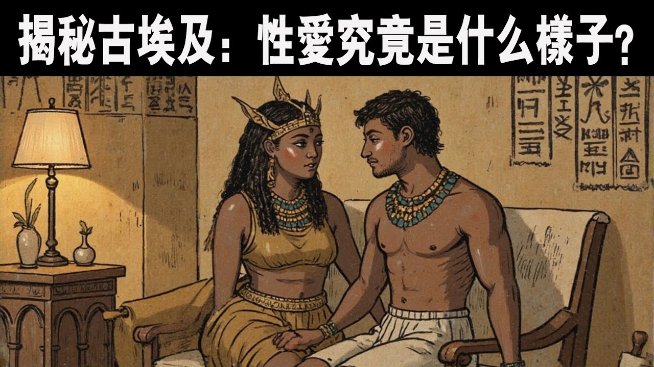【助眠歷史故事】揭秘古埃及：性愛究竟是什麼樣子？ #睡眠 #助眠 #夜晚故事 #沉浸式#埃及 #金字塔#性爱