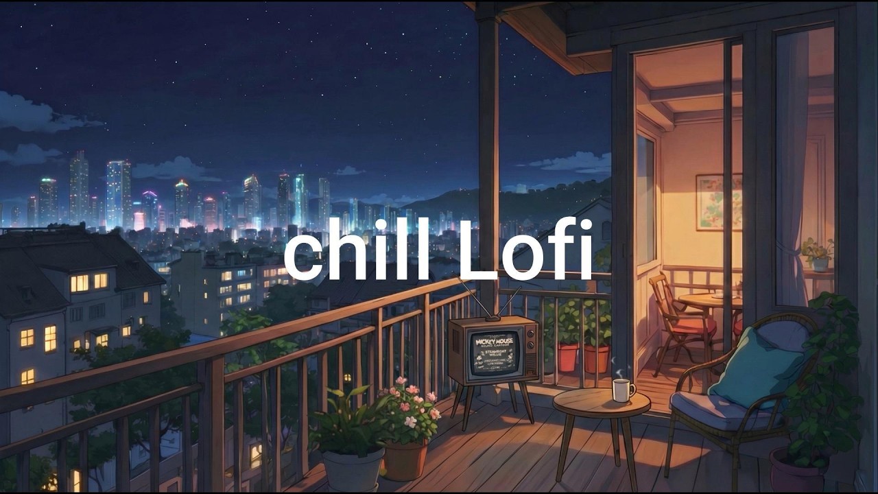 Chill Lofi Beats 🌠 Уютная атмосфера для отдыха и учебы